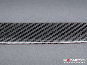 Alfa Romeo Giulia Door Sill Trim Kit - Carbon FIber - Flexible / Self Adhesive 